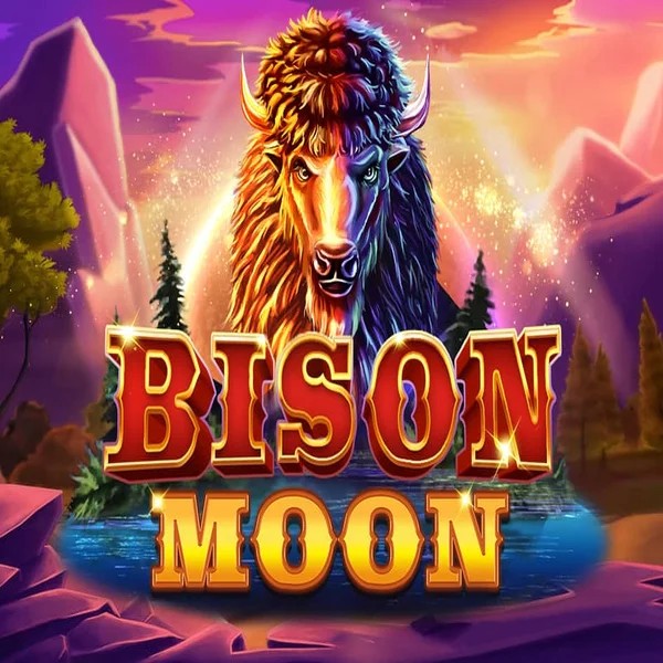 Bison Moon slot icon by Northern Lights Gaming, available at Hurmio Casino