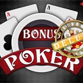 Bonus Poker Deluxe - 3 Hands casino game by RTG (Reel Time Gaming) – featured logo at Hurmio Casino