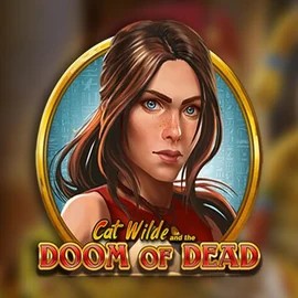 Official Slots logo: Cat Wilde and the Doom of Dead by Play'n GO at Hurmio Casino