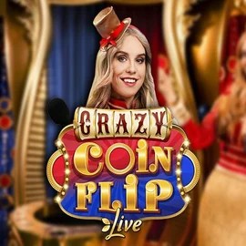 Crazy Coin Flip by Evolution, showcased at hurmiocasinos-fi.com – game logo