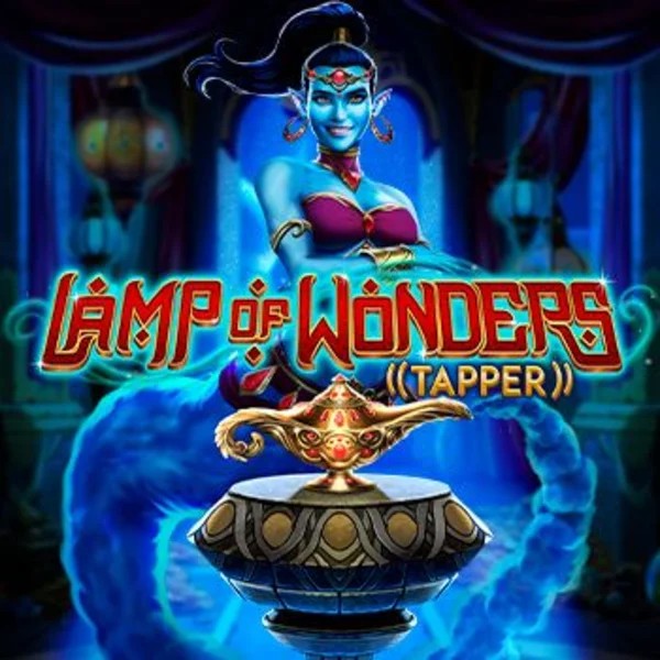 Lamp Of Wonders Tapper online game logo by Greentube on hurmiocasinos-fi.com