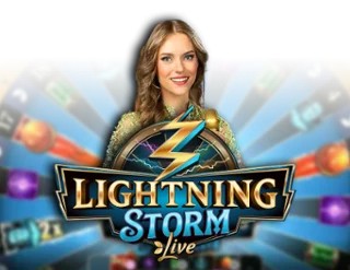 Lightning Storm logo by Evolution Hurmio Casino